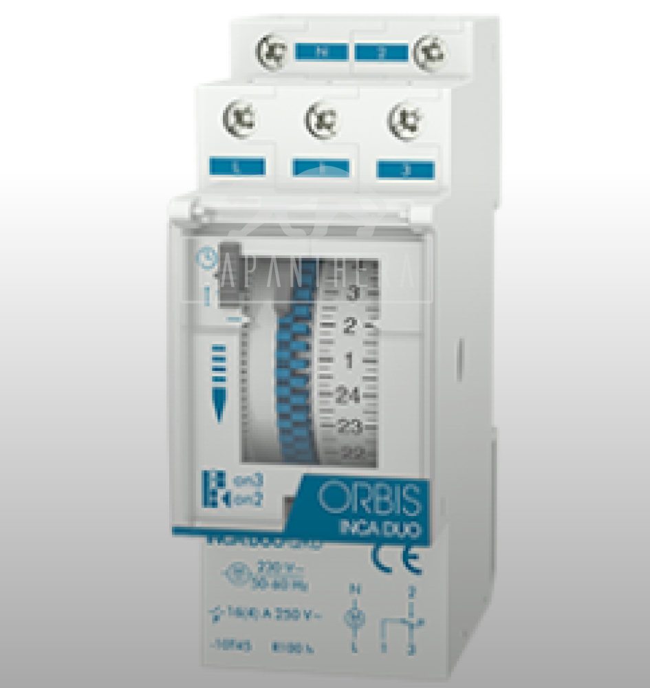 ORBIS INCA DUO QRD ~ Analogue Time Switches