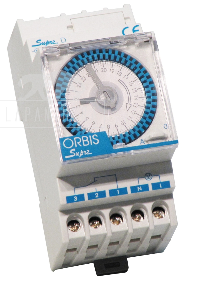 Orbis Supra QRS ~ Analóg kapcsoló óra-akkumulátorral